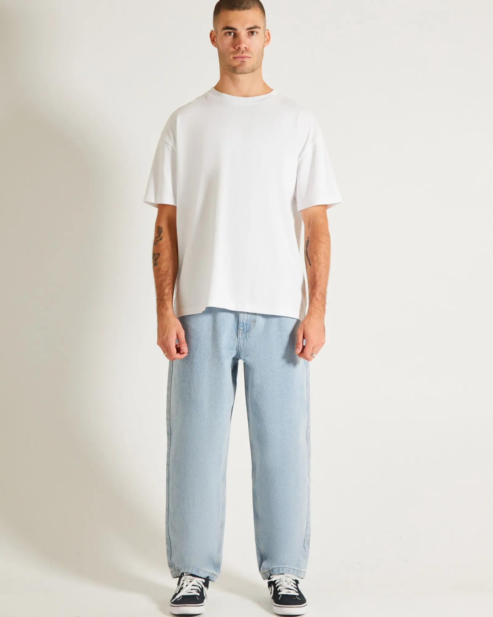 og_skate_short_sleeve_tsh_2-2.webp Outlet GENERAL PANTS CO. BASICS O.G Skate Short Sleeve T-Shirt In White