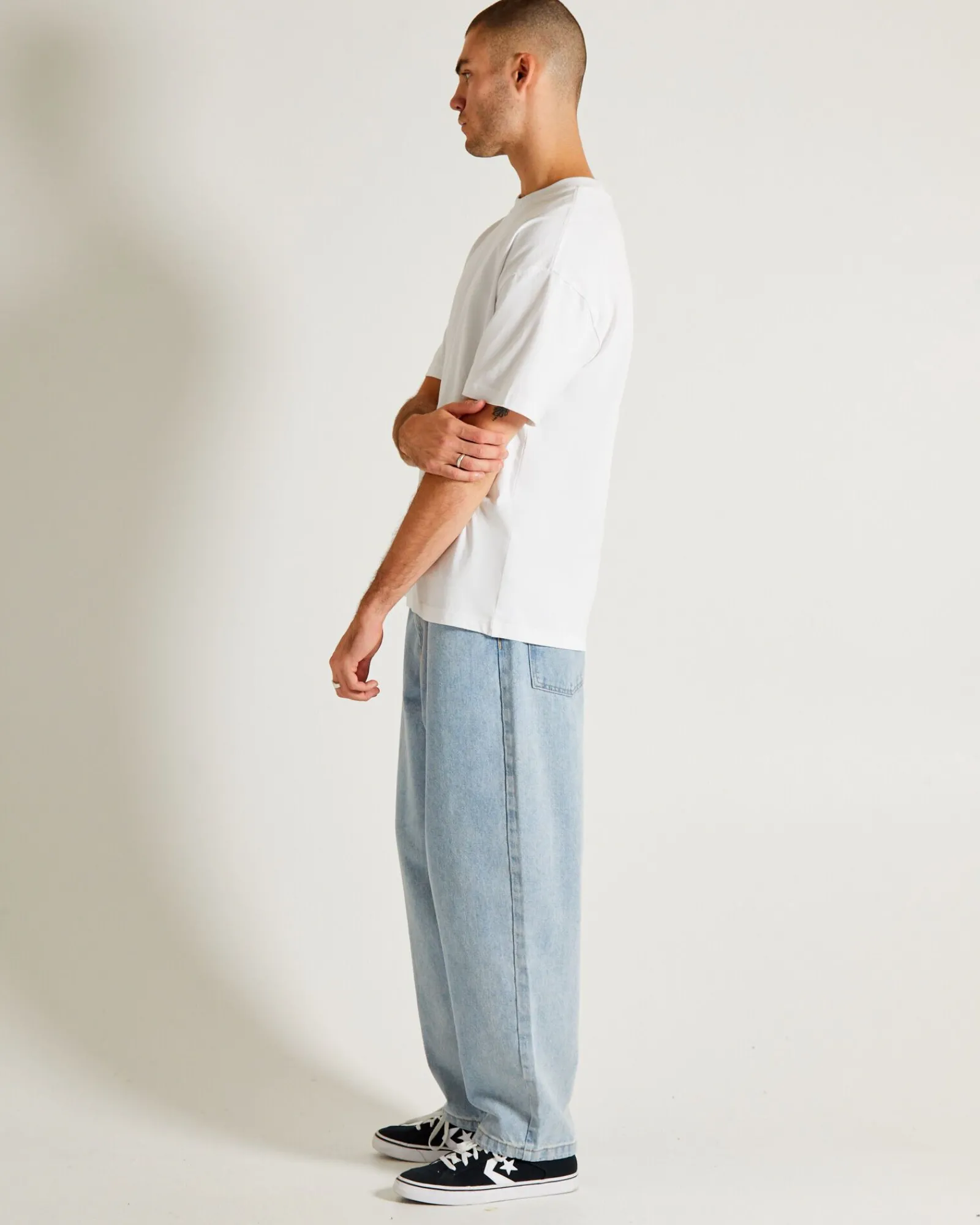 og_skate_short_sleeve_tsh_3-2.webp Outlet GENERAL PANTS CO. BASICS O.G Skate Short Sleeve T-Shirt In White