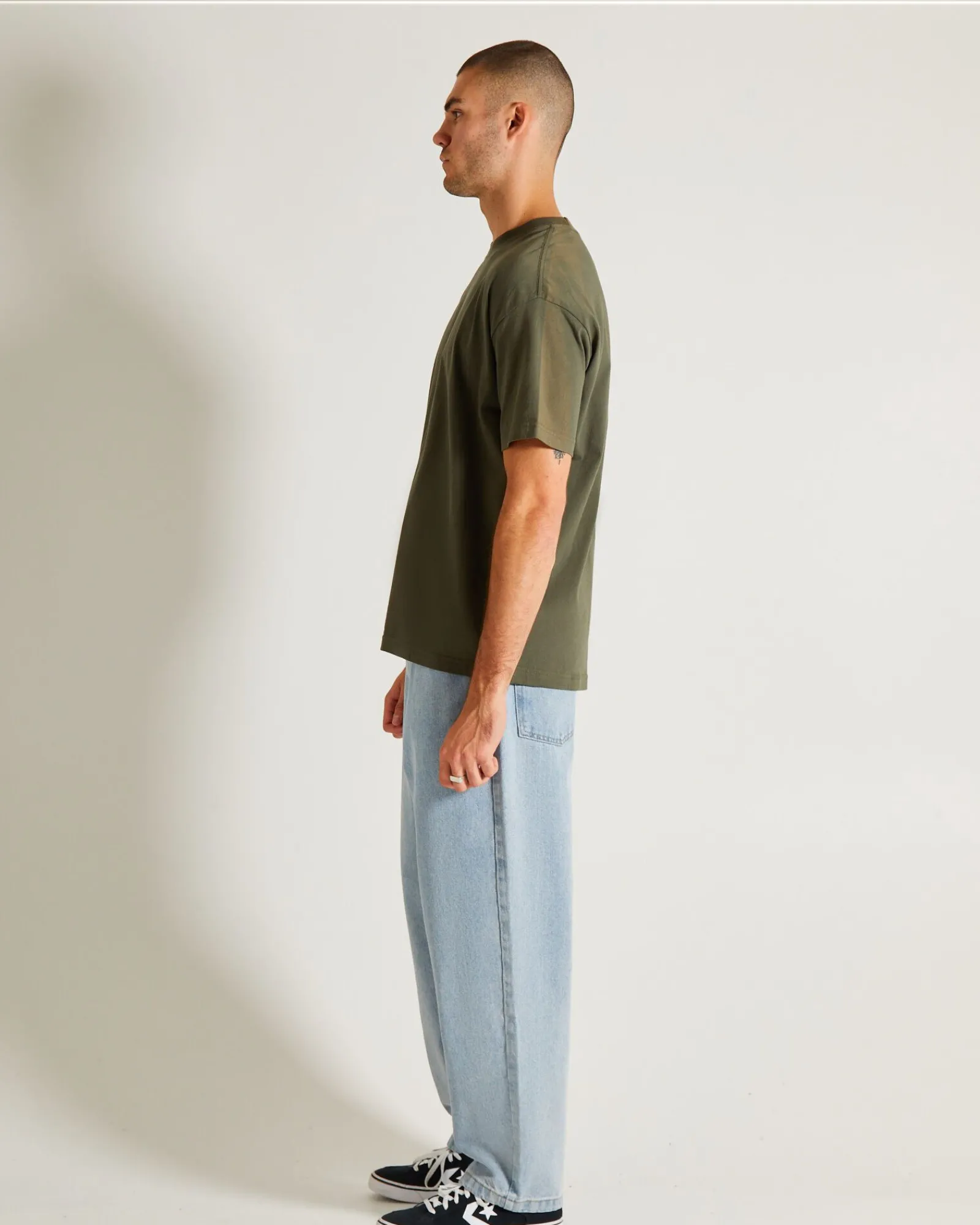 og_skate_short_sleeve_tsh_4-3.webp Cheap GENERAL PANTS CO. BASICS Og Skate Short Sleeve T-Shirt In Army Green