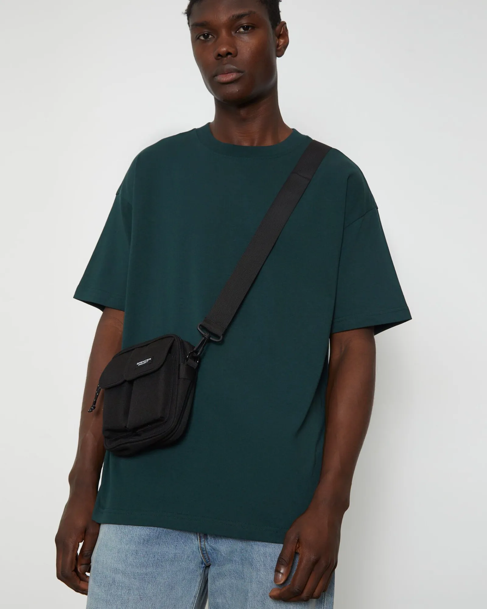 og_skate_short_sleeve_tsh_5.webp Shop GENERAL PANTS CO. BASICS O.G Skate Short Sleeve T-Shirt In Bottle Green