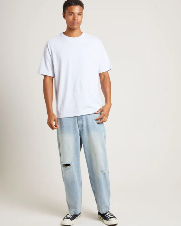 Best GENERAL PANTS CO. BASICS O.G. Skate T-Shirt Frost Marle Grey