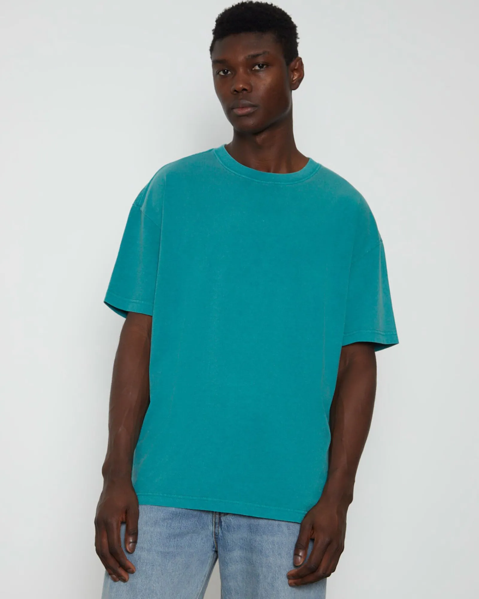 og_vintage_tshirt_in_emer_4.webp Fashion GENERAL PANTS CO. BASICS Og Vintage T-Shirt In Emerald