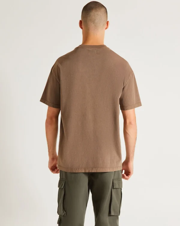 Online GENERAL PANTS CO. BASICS Og Vintage T-Shirt In Umber Brown