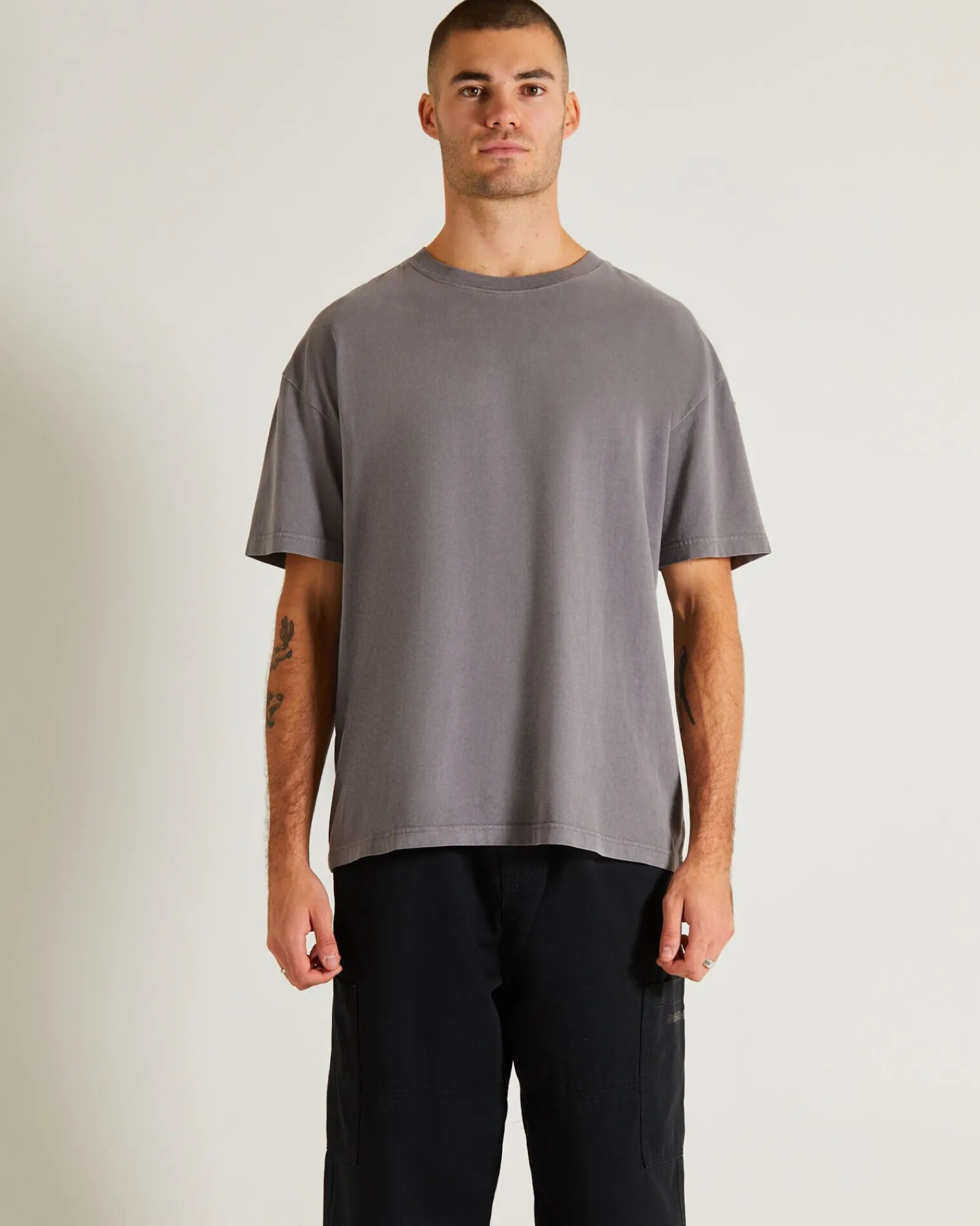 og_vintage_tshirt_pewter__0.webp Discount GENERAL PANTS CO. BASICS Og Vintage T-Shirt Pewter Grey