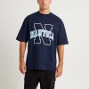 Hot NAUTICA Omega Short Sleeve T-Shirt Navy
