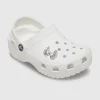 Cheap CROCS Open Metallic Angel Wings Jibbit