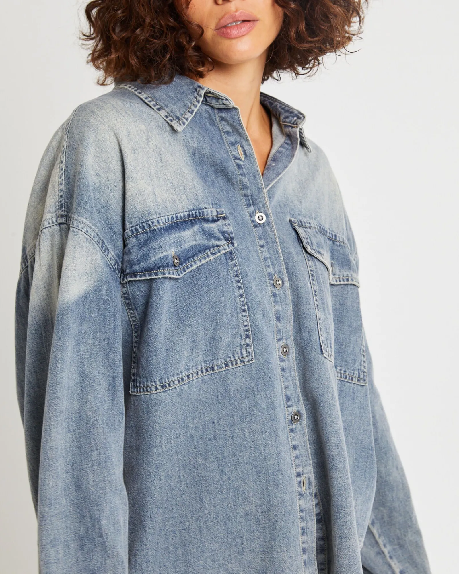 oversized_denim_western_s_4.webp Cheap ONE TEASPOON Oversized Denim Western Shirt Dirty Blue