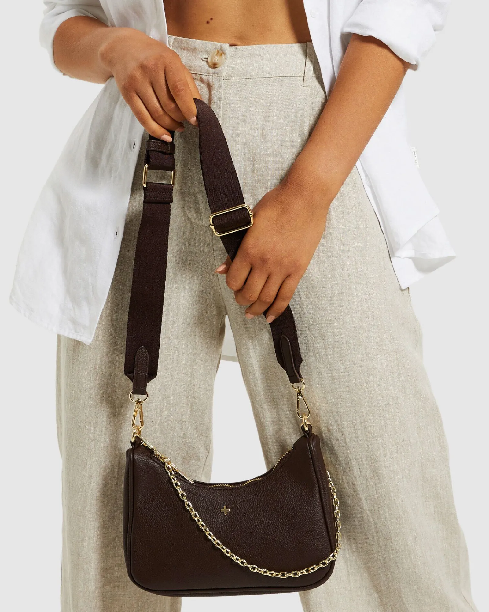 paloma_bag_chocolate_brow_0.webp Fashion PETA AND JAIN Paloma Bag Chocolate Brown/Gold