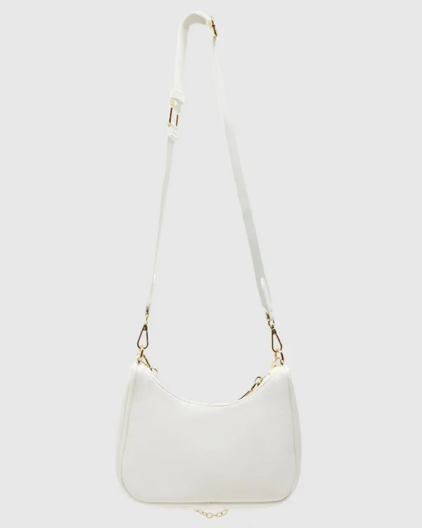 New PETA AND JAIN Paloma Bag White/Gold
