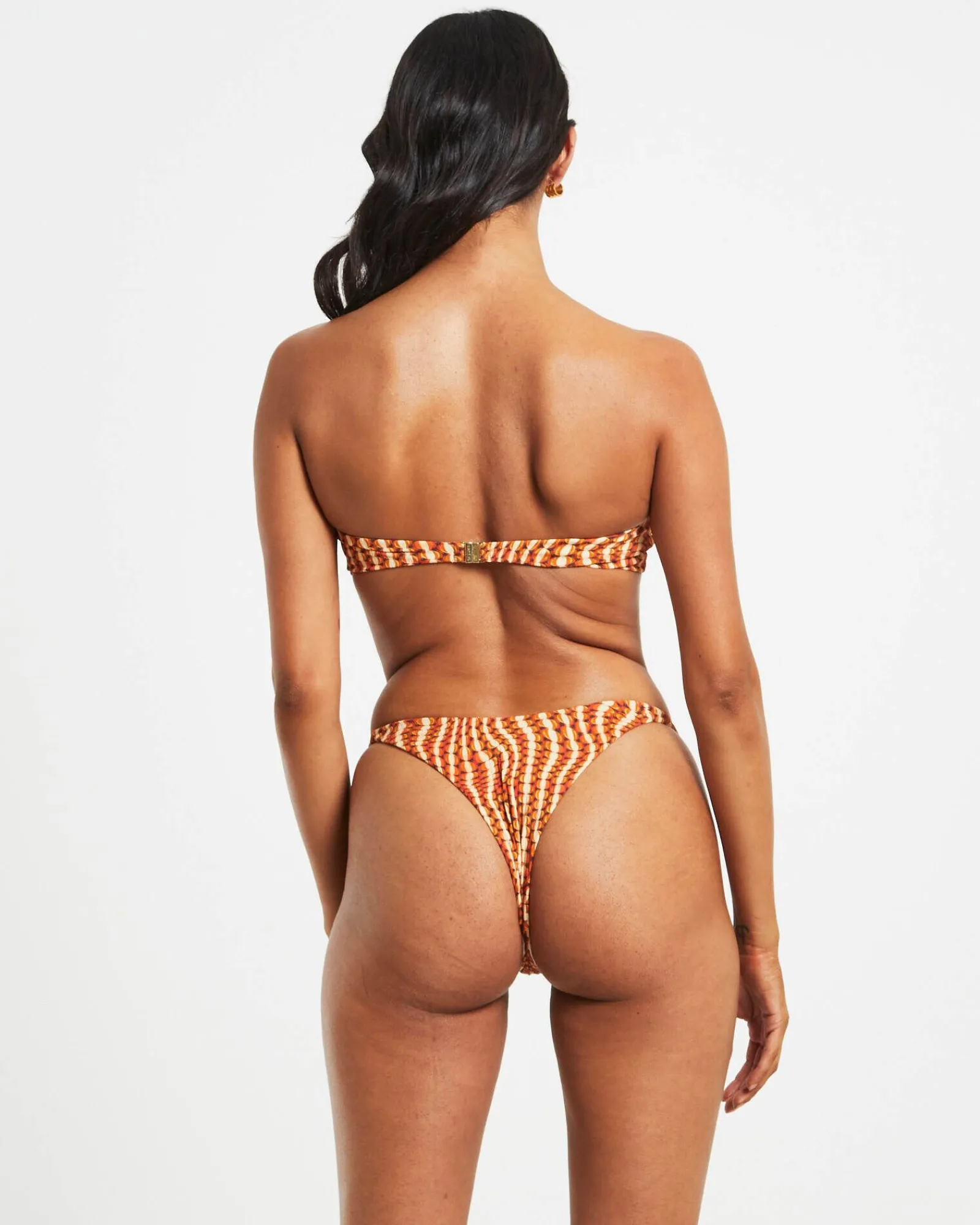 paloma_geo_warp_bandeau_b_1.webp Clearance SUBTITLED Paloma Geo Warp Bandeau Bikini Set In Assorted