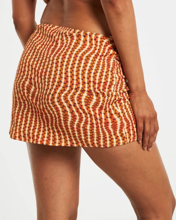 Fashion SUBTITLED Paloma Geo Warp Mini Skirt In Assorted