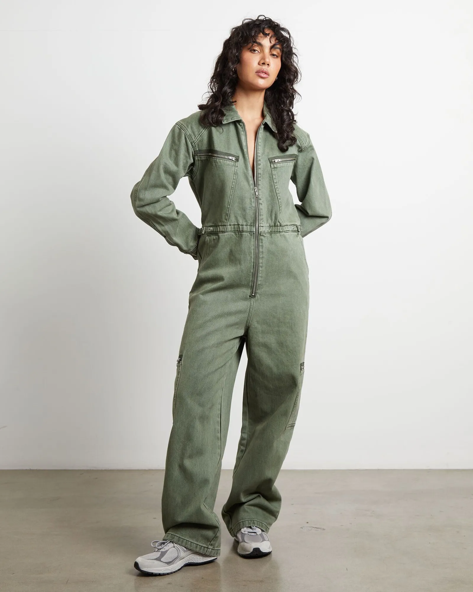 patti_overalls_in_forest__0.webp Online INSIGHT Patti Overalls In Forest Green