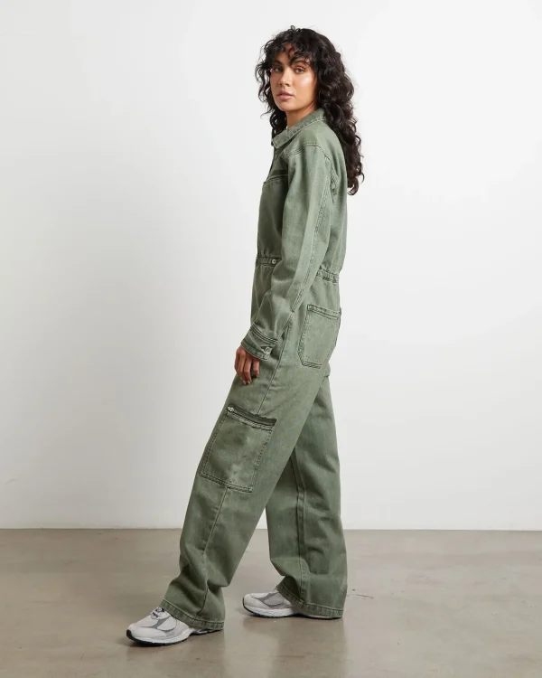 Online INSIGHT Patti Overalls In Forest Green