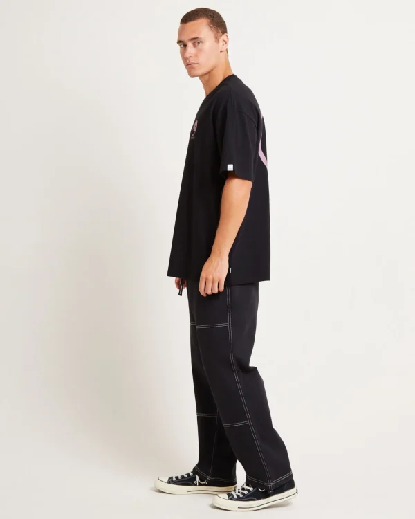Sale SPENCER PROJECT Peace Corp Short Sleeve T-Shirt In Black