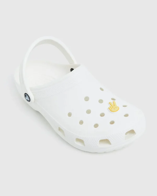 New CROCS Peace Hand Sign Jibbitz