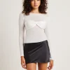 Store ALICE IN THE EVE Penny Semi Sheer Sweetheart Knit