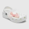 Discount CROCS Pink Sheer Bow Jibbit