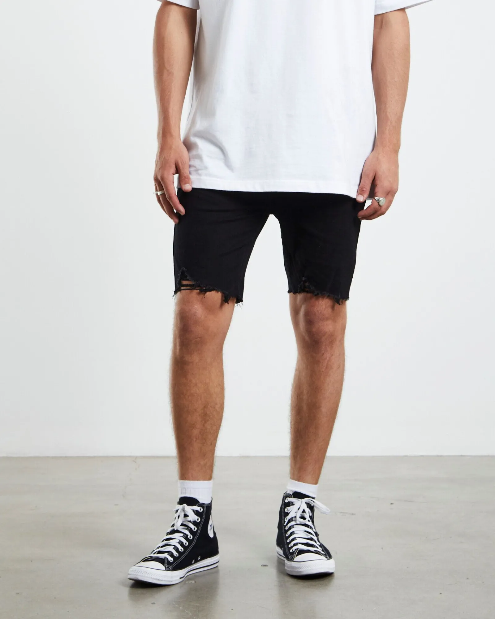 pistol_denim_shorts_black_0.webp New INSIGHT Pistol Denim Shorts Black Night