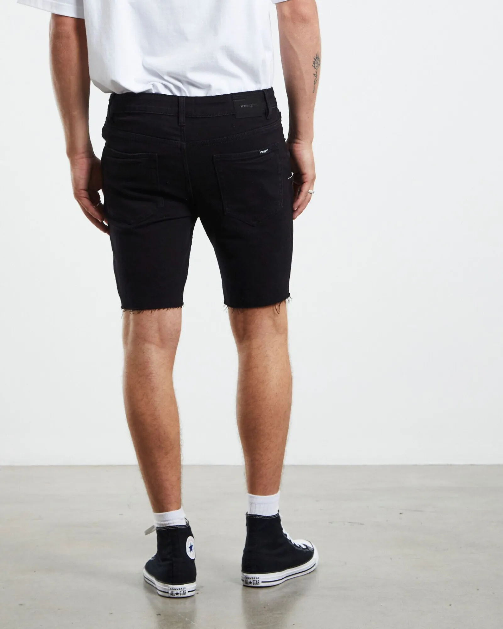 pistol_denim_shorts_black_1.webp New INSIGHT Pistol Denim Shorts Black Night