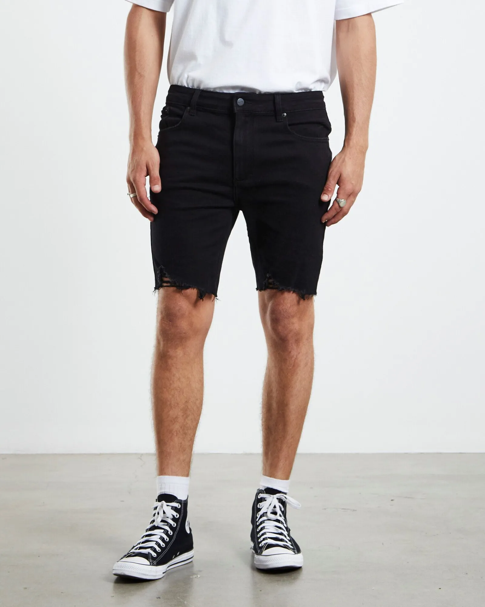 pistol_denim_shorts_black_4.webp New INSIGHT Pistol Denim Shorts Black Night