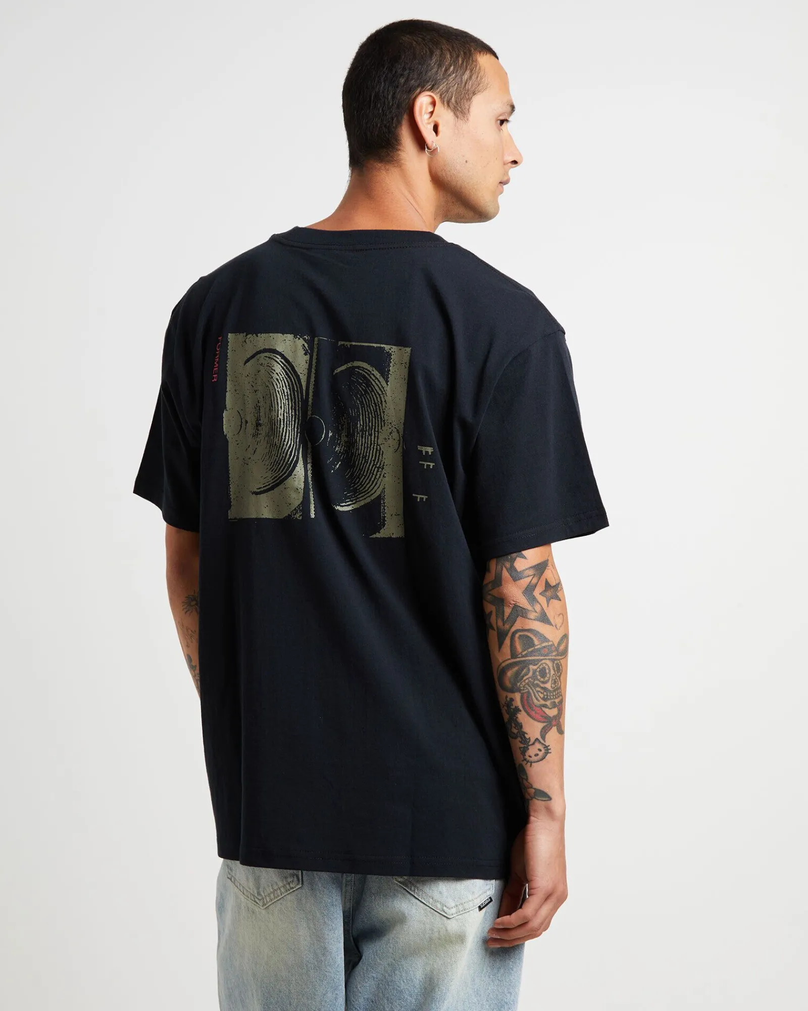 pivo_crux_short_sleeve_ts_0.webp Shop FORMER Pivo Crux Short Sleeve T-Shirt In Black