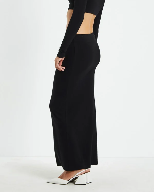 Best ALICE IN THE EVE Polly Slinky Hipster Skirt Black