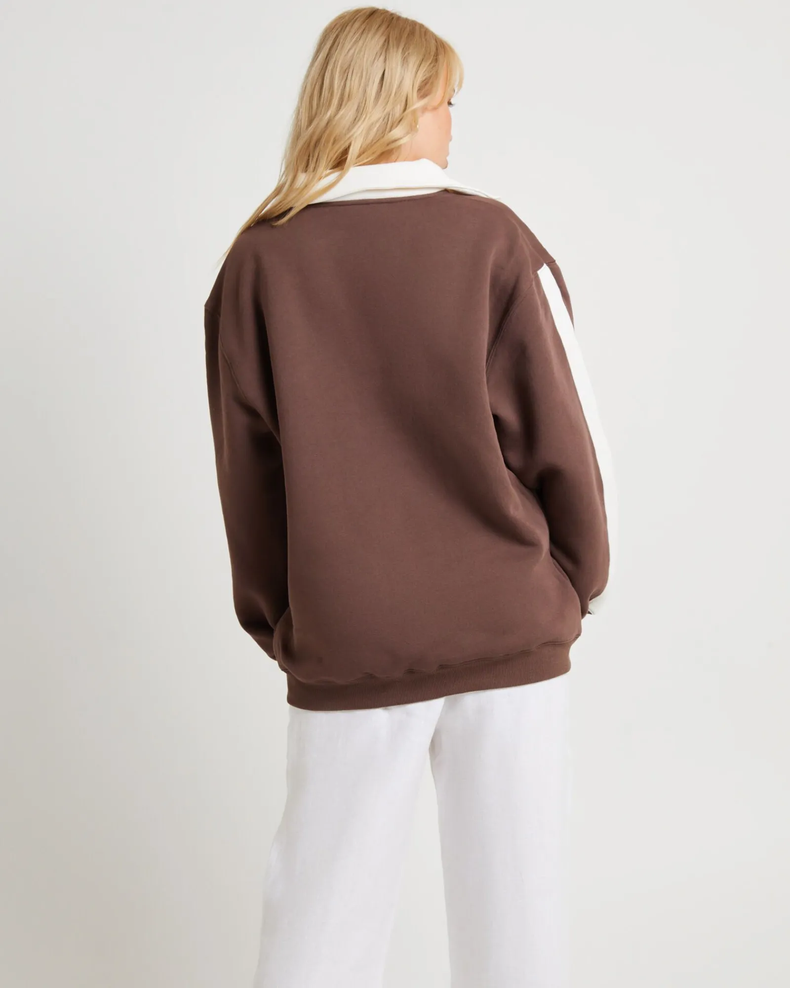 polo_panel_fleece_jumper_1.webp Flash Sale SUBTITLED Polo Panel Fleece Jumper