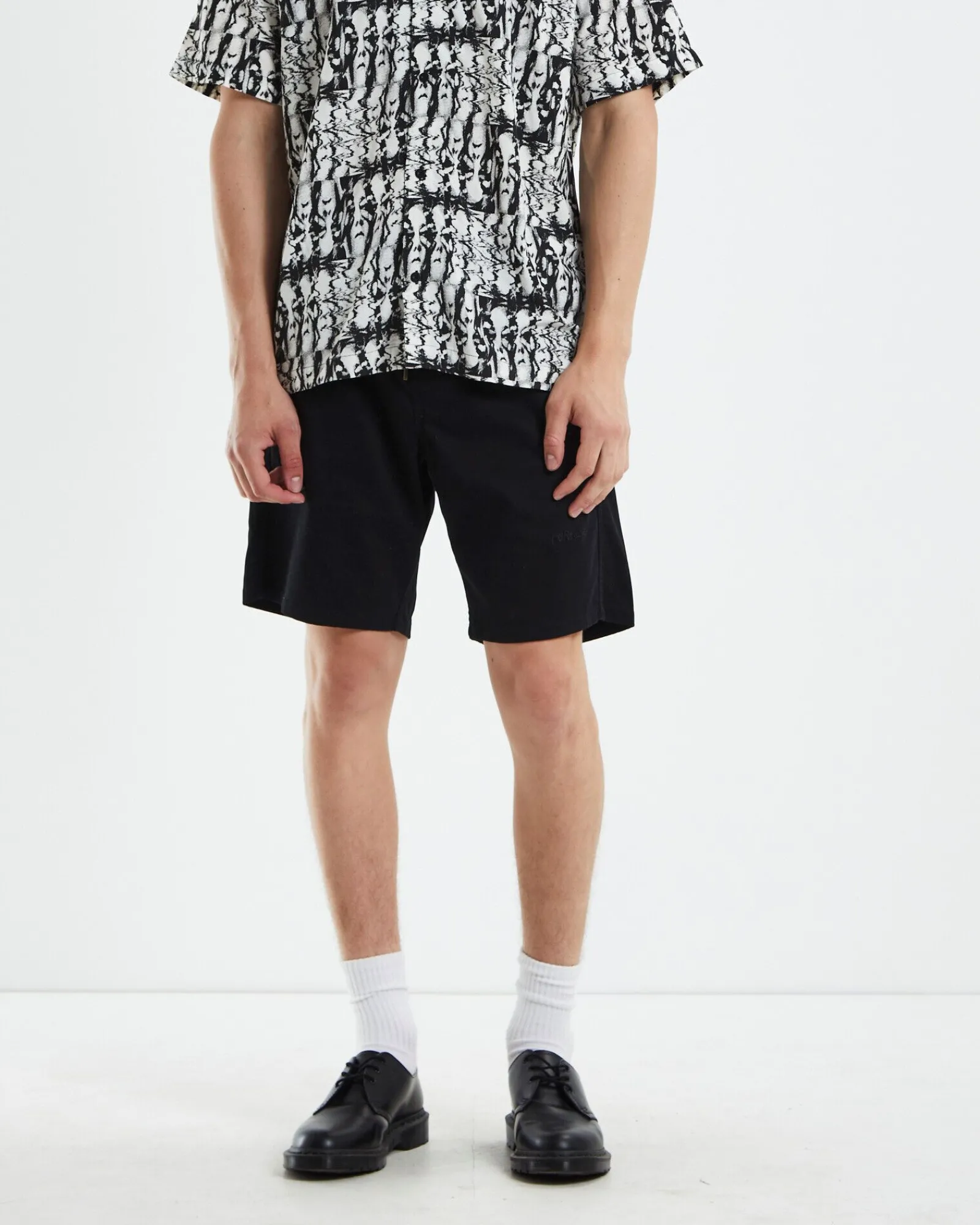 prayer_walkshorts_black_0.webp Hot FORMER Prayer Walkshorts Black