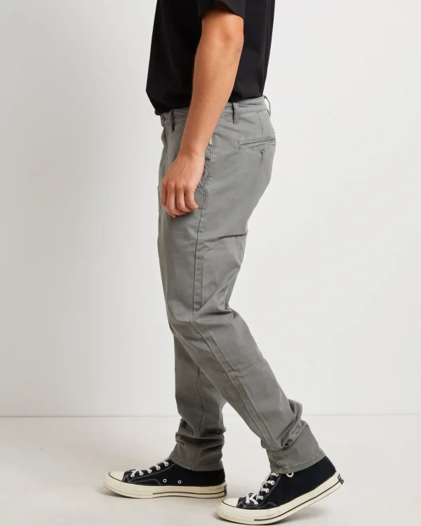 Flash Sale ARVUST Preston Chino Pants In Mid Grey