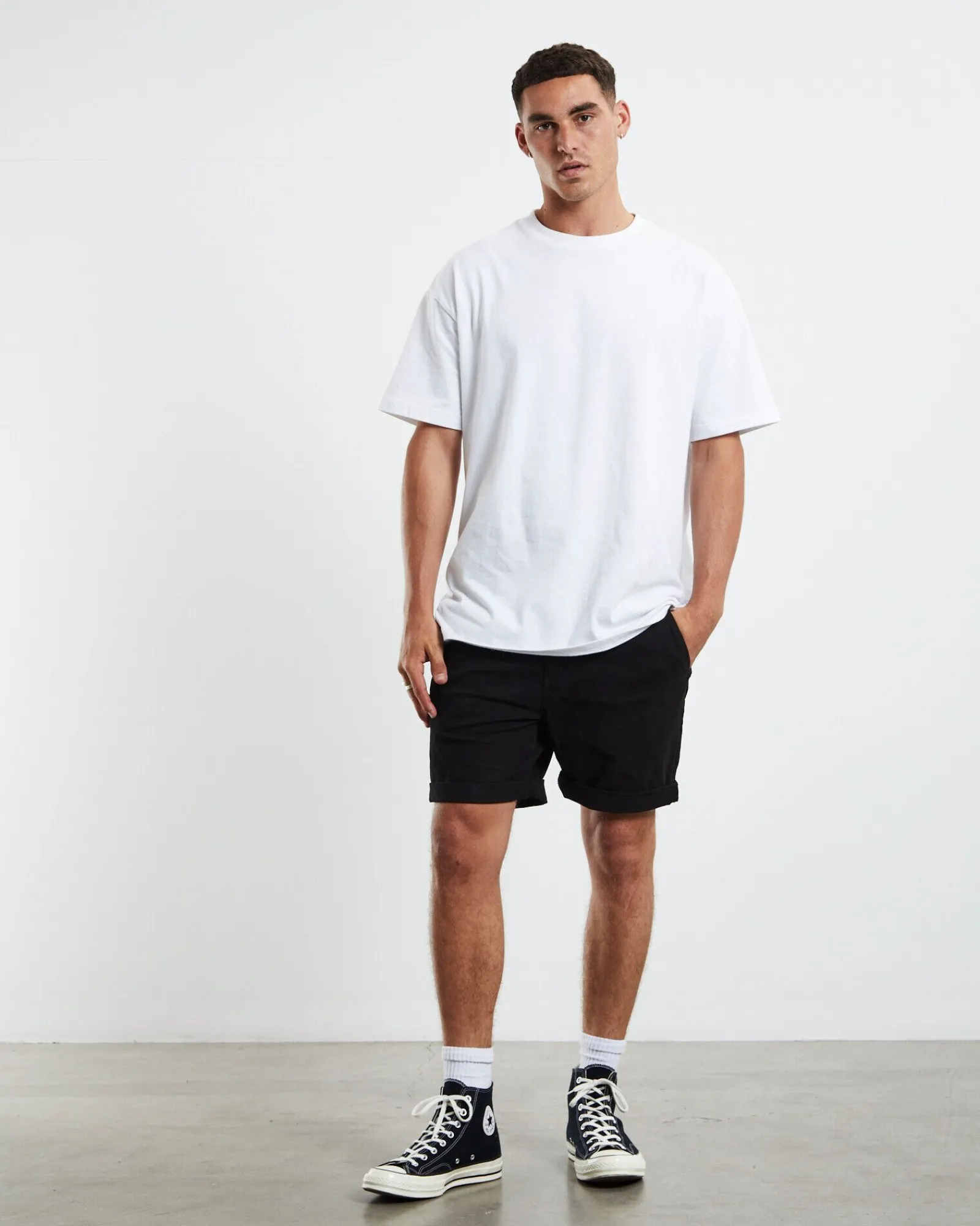 preston_shorts_black_2.webp Online ARVUST Preston Shorts Black