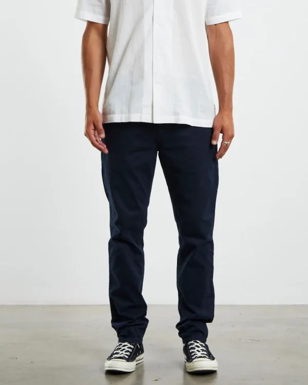 Best ARVUST Preston Slim Chino Pants Navy