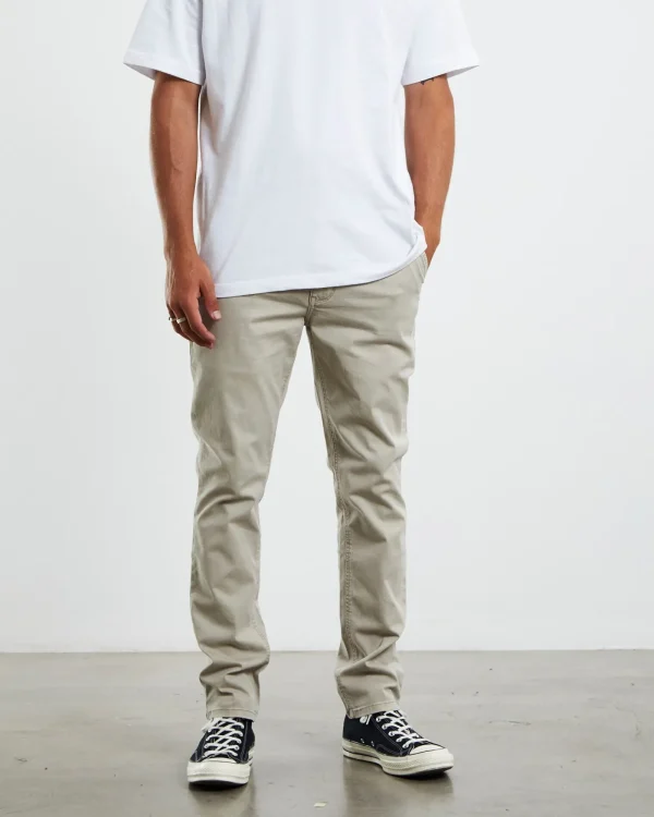 Hot ARVUST Preston Slim Chino Pants Bone