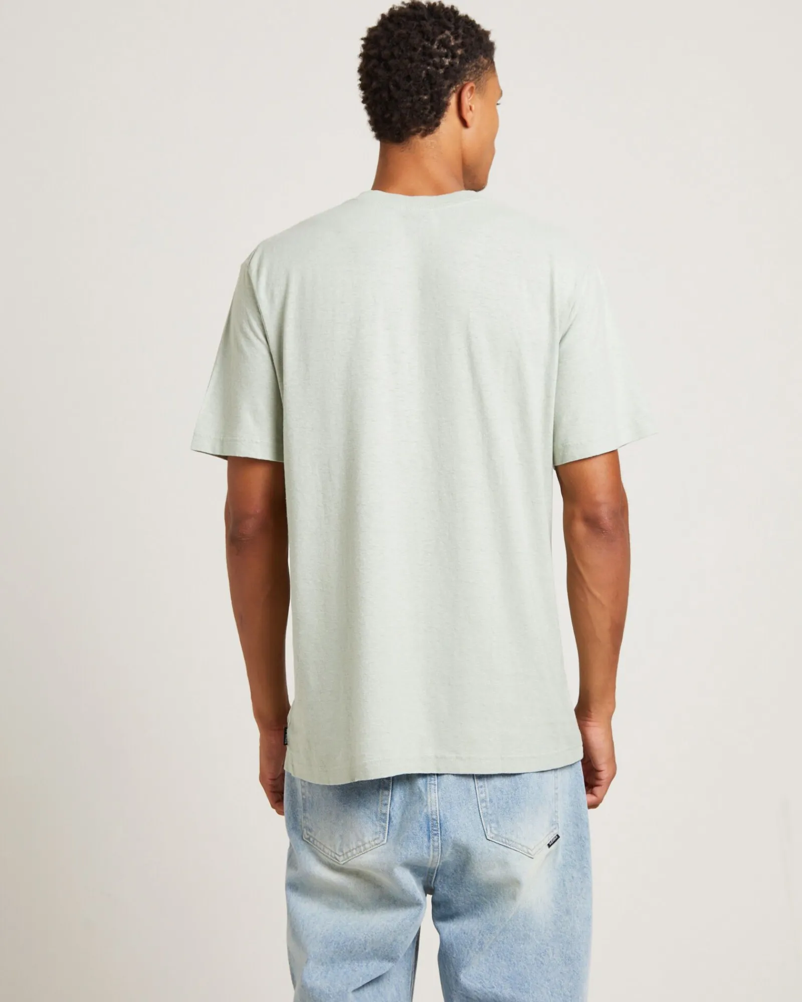 proclaim_hemp_retro_fit_s_1.webp Outlet AFENDS Proclaim Hemp Retro Fit Short Sleeve T-Shirt In Eucalyptus