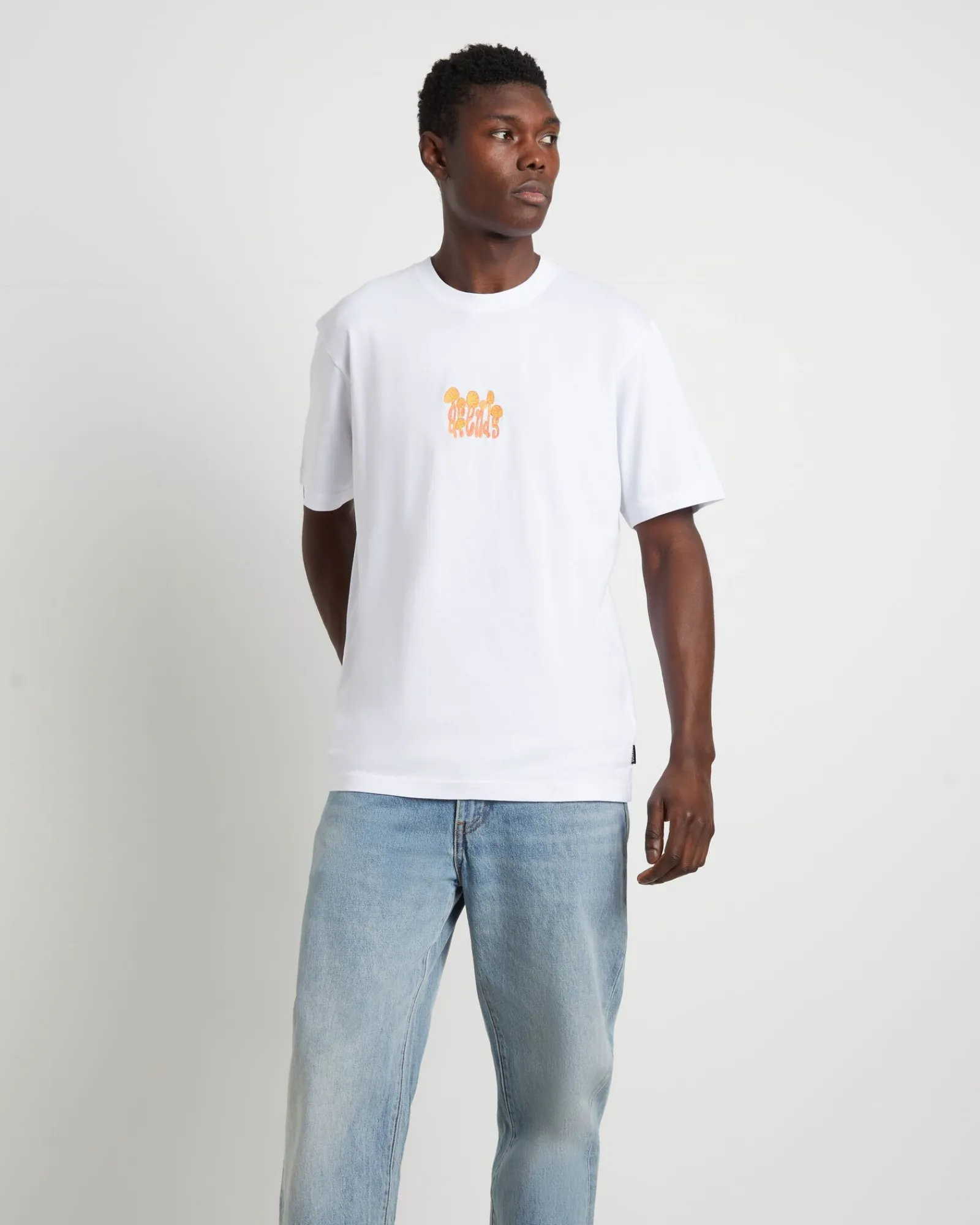 psychedelic_retro_fit_sho_0.webp Hot AFENDS Psychedelic Retro Fit Short Sleeve T-Shirt In White