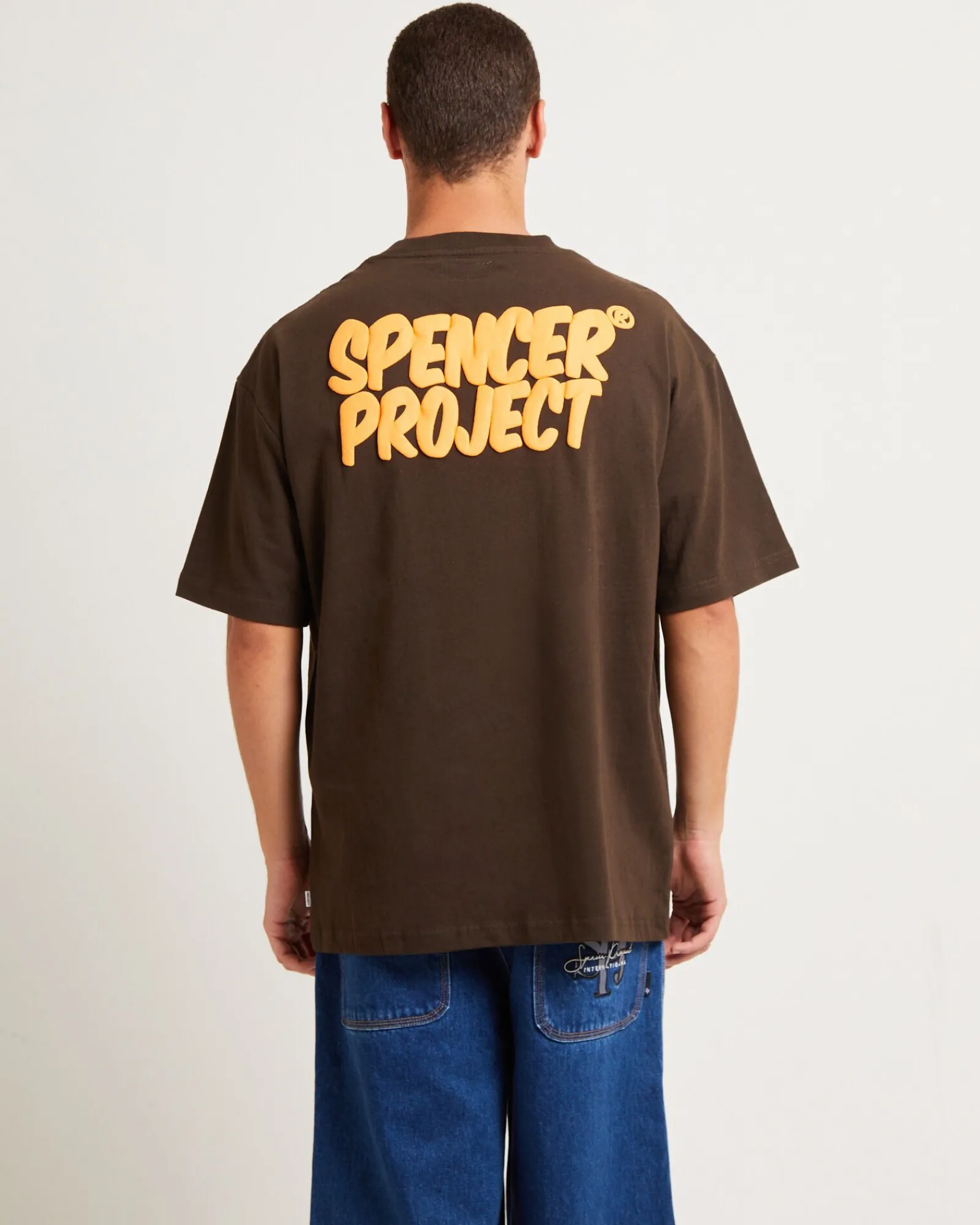 puffy_short_sleeve_tshirt_1.webp New SPENCER PROJECT Puffy Short Sleeve T-Shirt In Brown