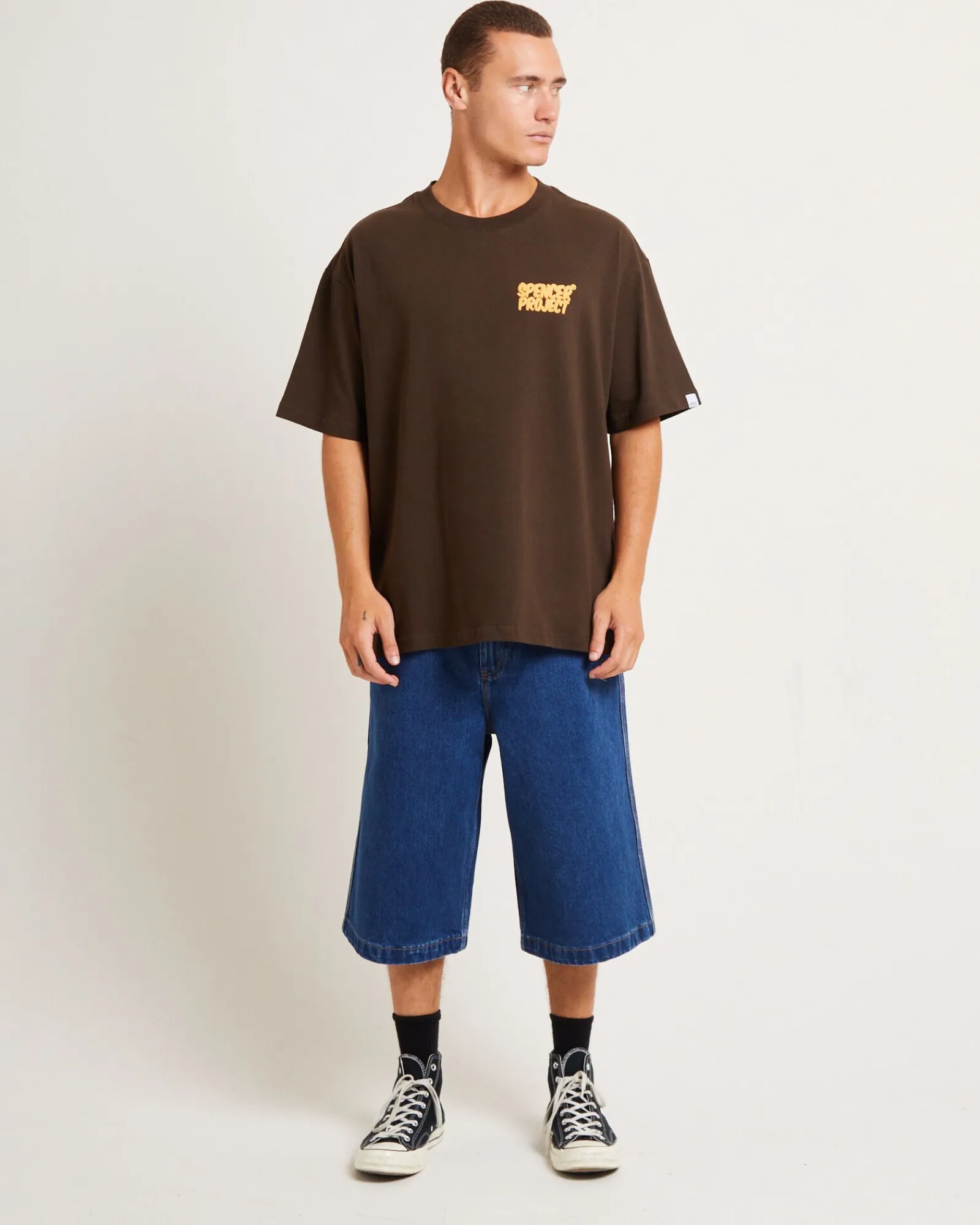 puffy_short_sleeve_tshirt_2.webp New SPENCER PROJECT Puffy Short Sleeve T-Shirt In Brown