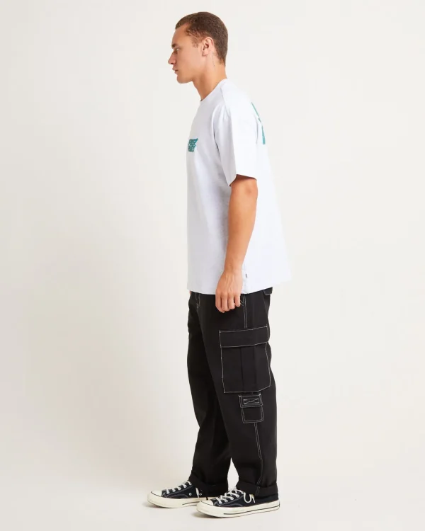 Store SPENCER PROJECT Puffy Short Sleeve T-Shirt In Frost Marle