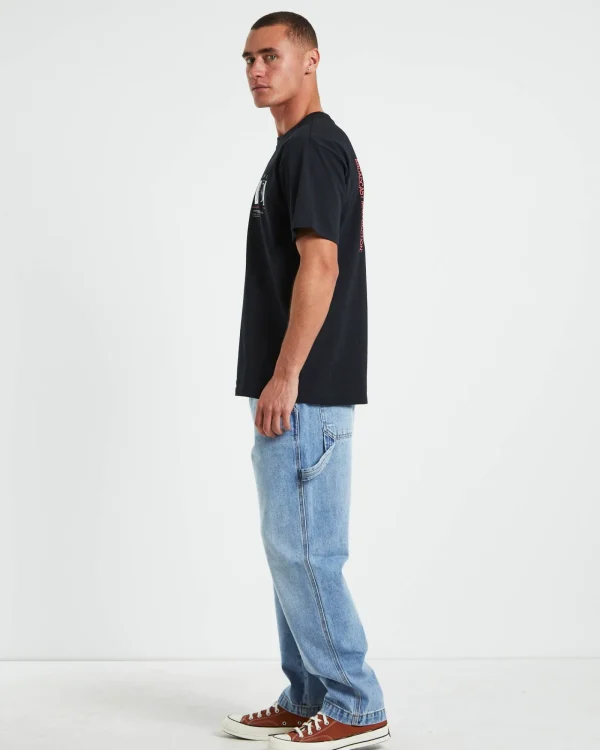 Best Sale FORMER Quandary Short Sleeve T-Shirt In Black