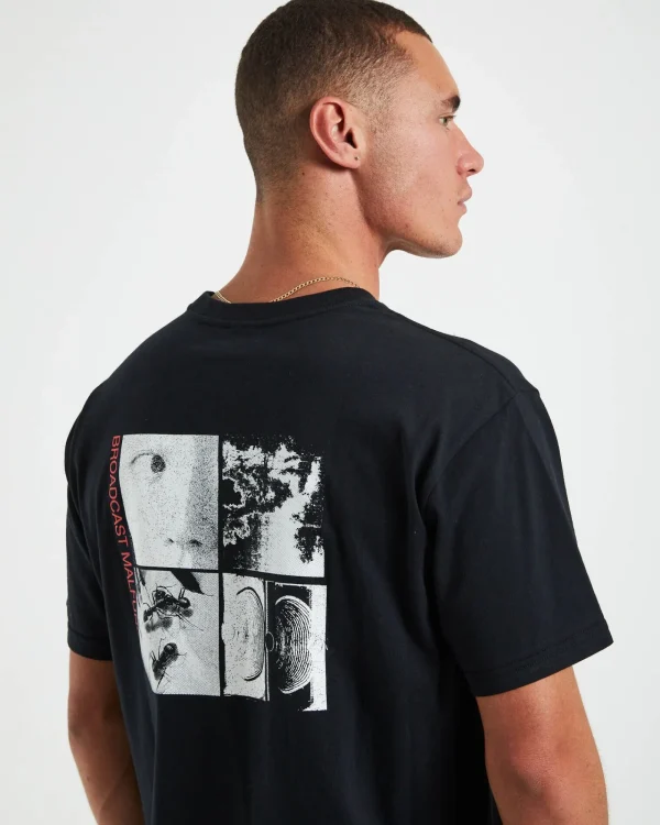 Best Sale FORMER Quandary Short Sleeve T-Shirt In Black