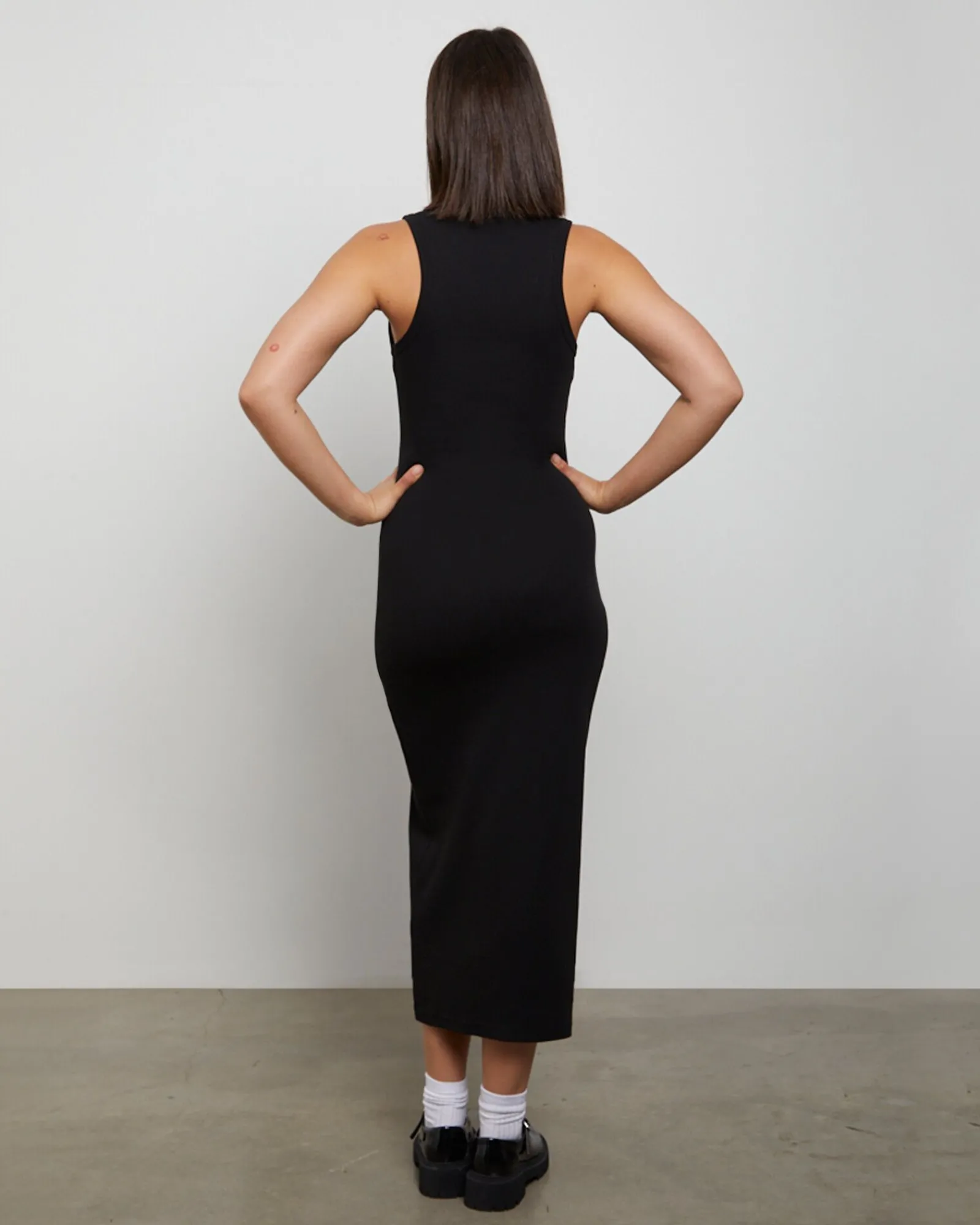 racer_back_midi_dress_in__1.webp Cheap GENERAL PANTS CO. BASICS Racer Back Midi Dress In Black