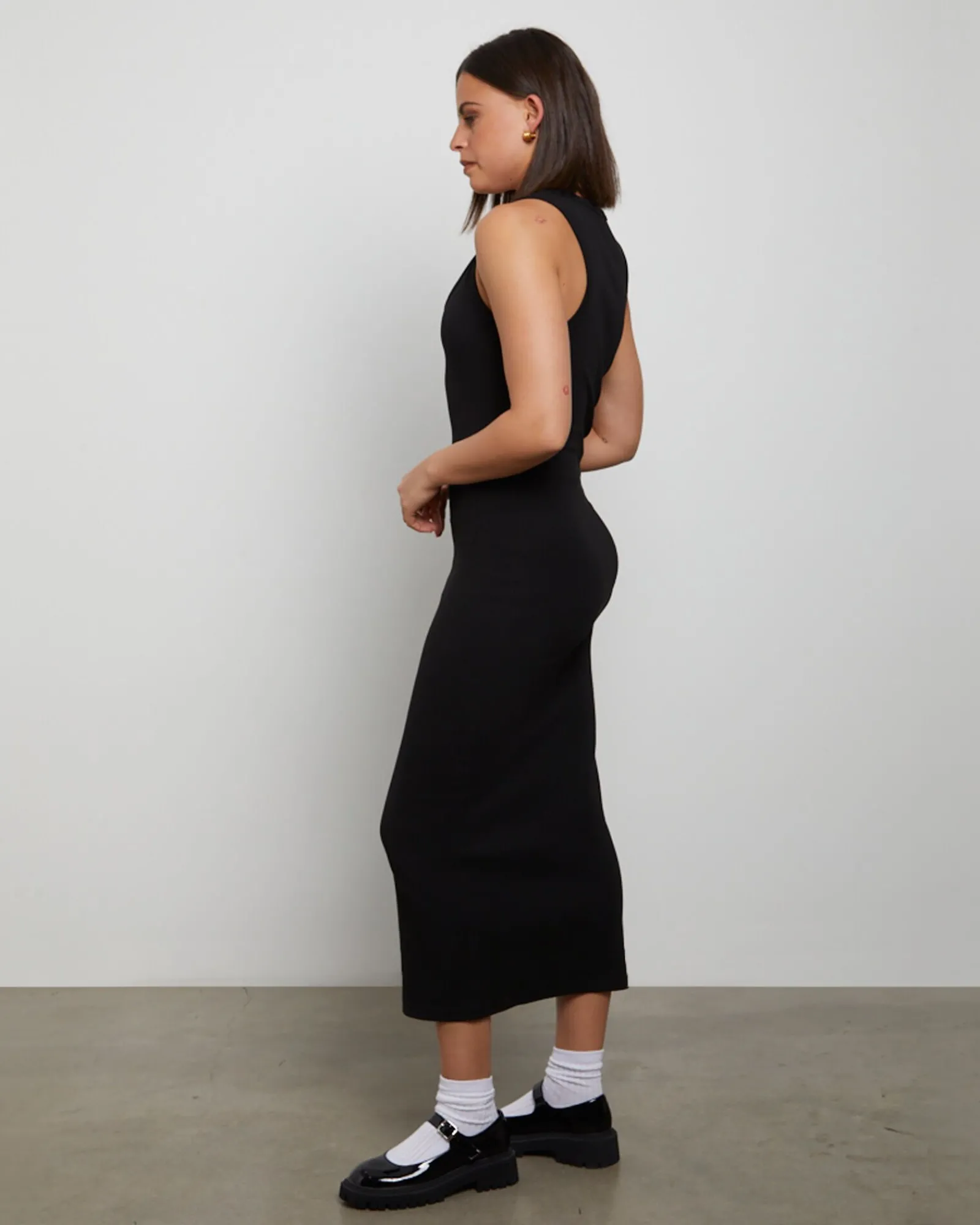 racer_back_midi_dress_in__3.webp Cheap GENERAL PANTS CO. BASICS Racer Back Midi Dress In Black