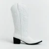 Cheap THERAPY Ranger Cowboy Boot In White