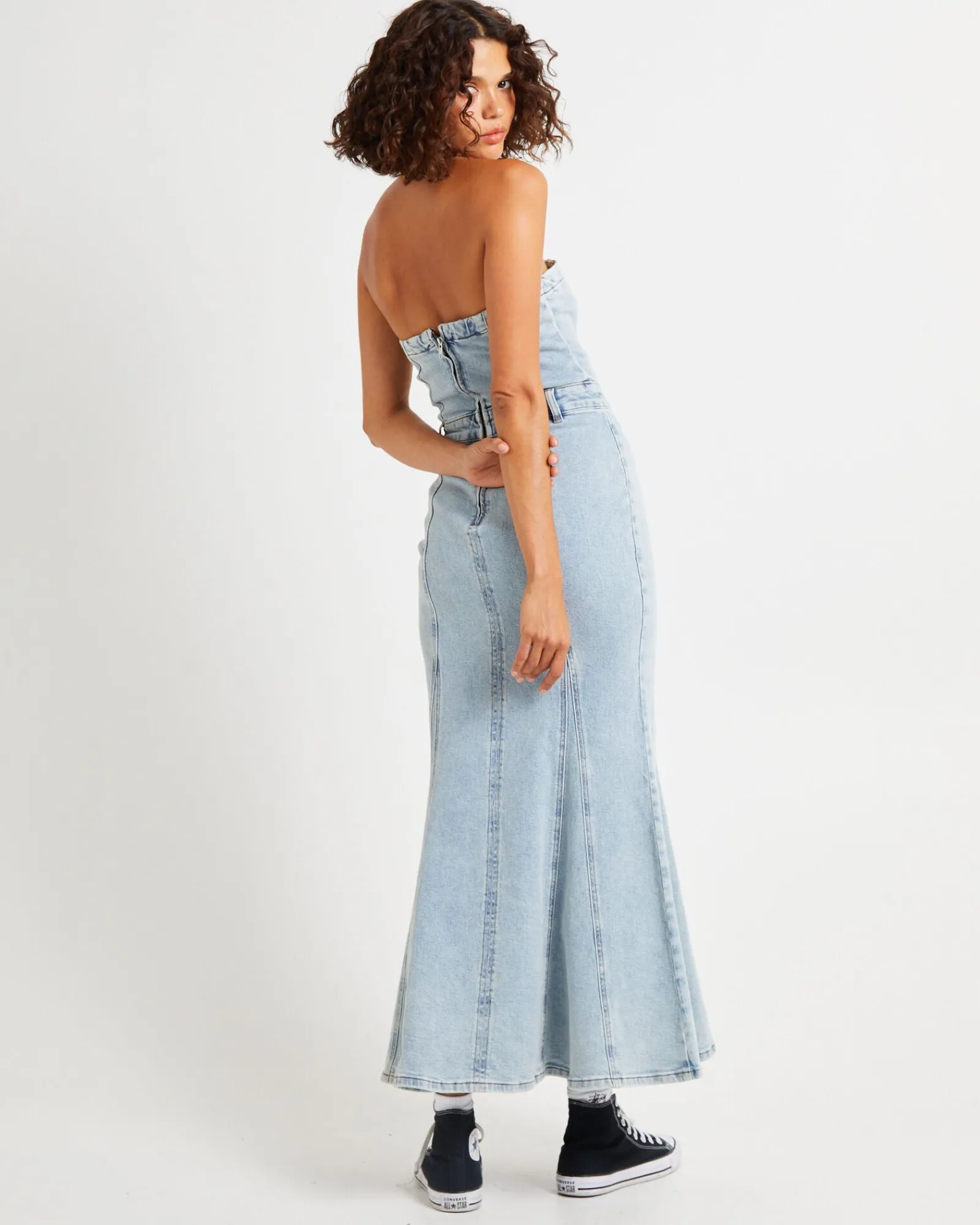 rendezvous_fishtail_maxi__1.webp Best INSIGHT Rendezvous Fishtail Maxi Denim Dress