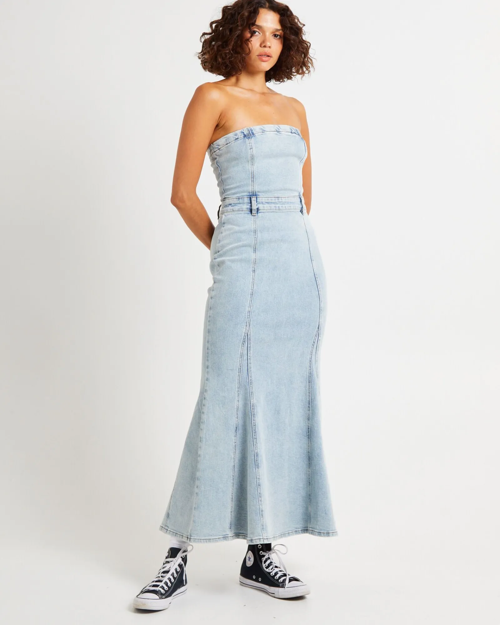 rendezvous_fishtail_maxi__2.webp Best INSIGHT Rendezvous Fishtail Maxi Denim Dress