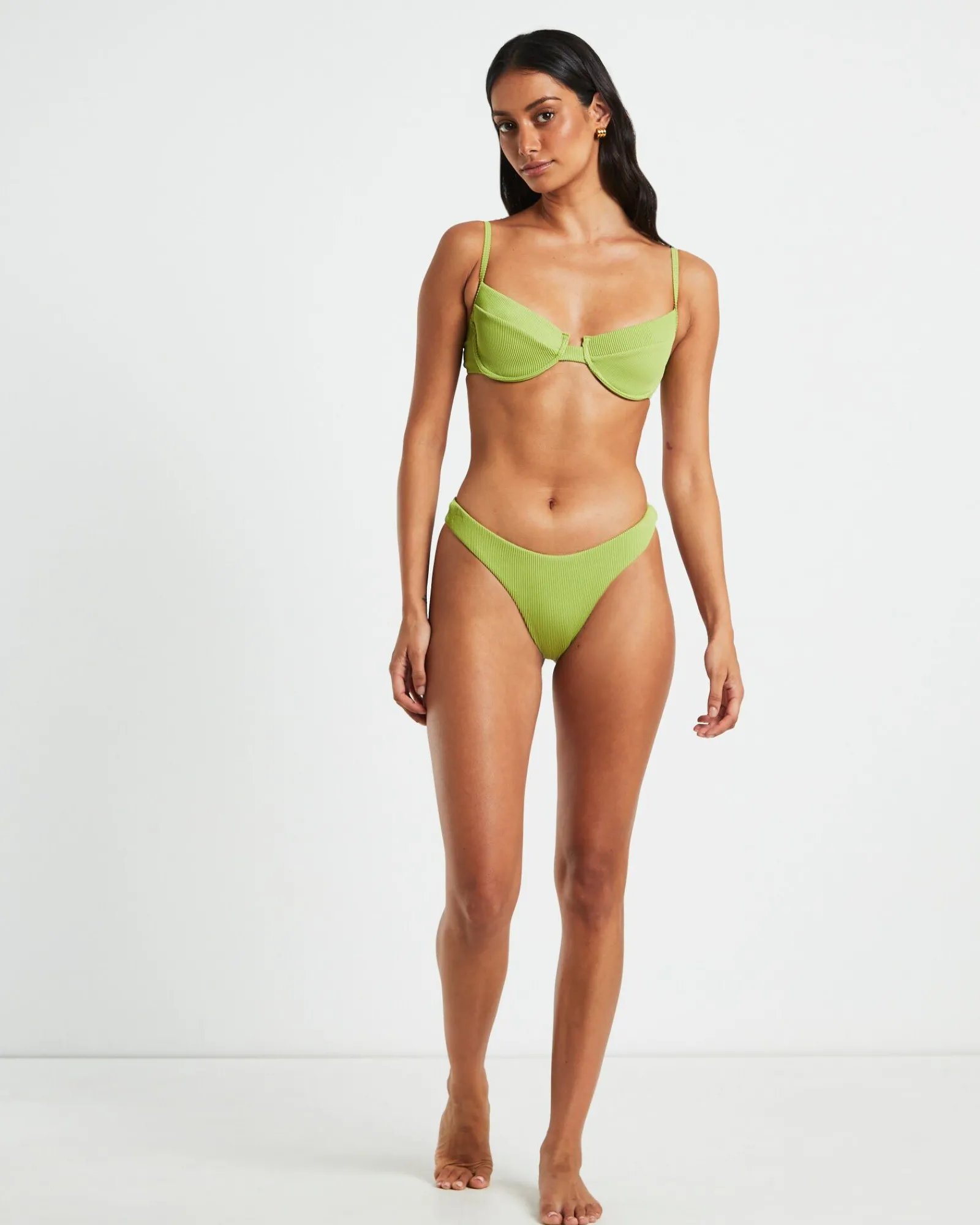 rib_cheeky_cut_bikini_bot_3.webp Cheap SUBTITLED Rib Cheeky Cut Bikini Bottoms In Citrus Green