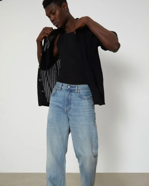 Outlet GENERAL PANTS CO. BASICS Rib Singlet In Black
