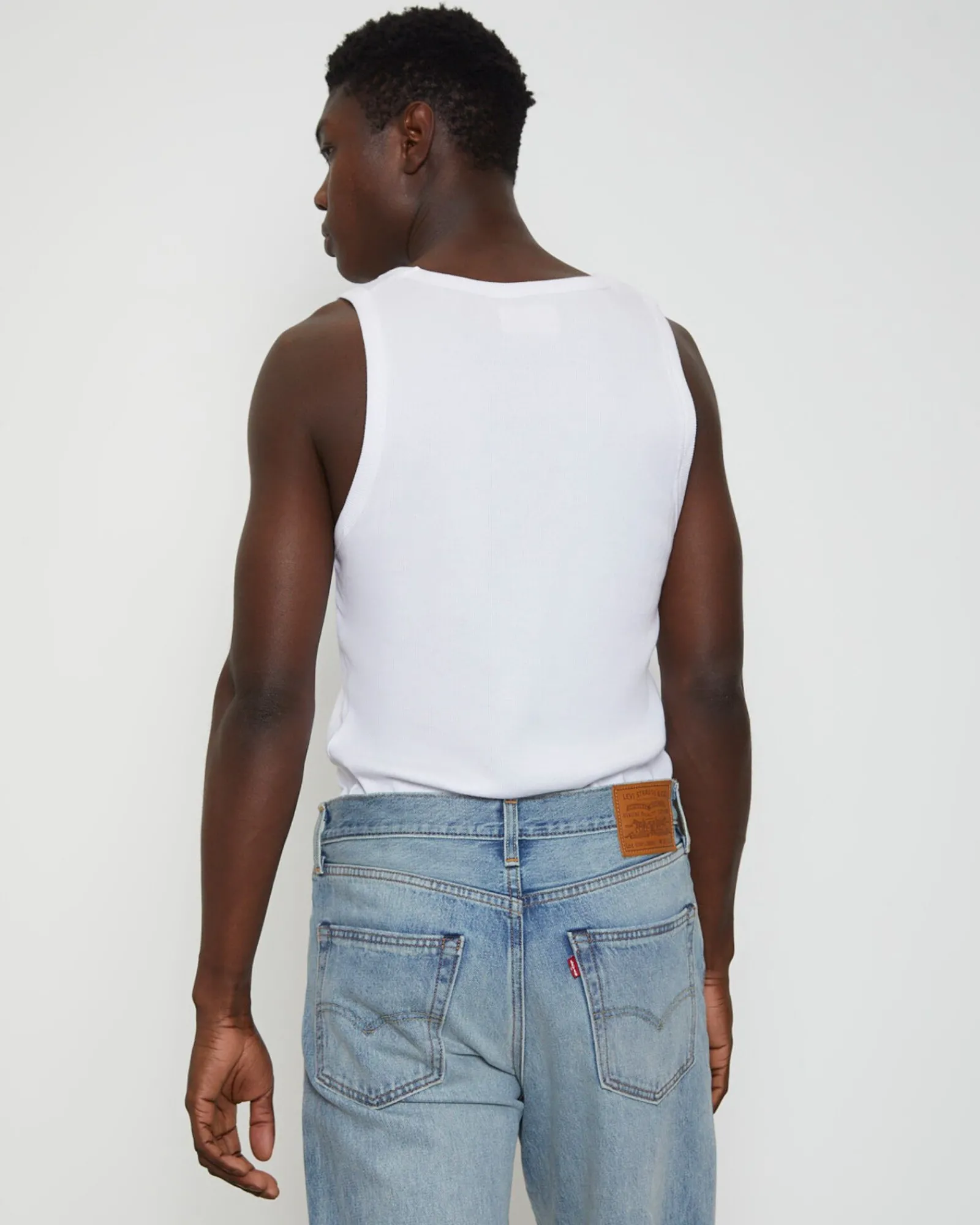 rib_singlet_in_white_1.webp Online GENERAL PANTS CO. BASICS Rib Singlet In White