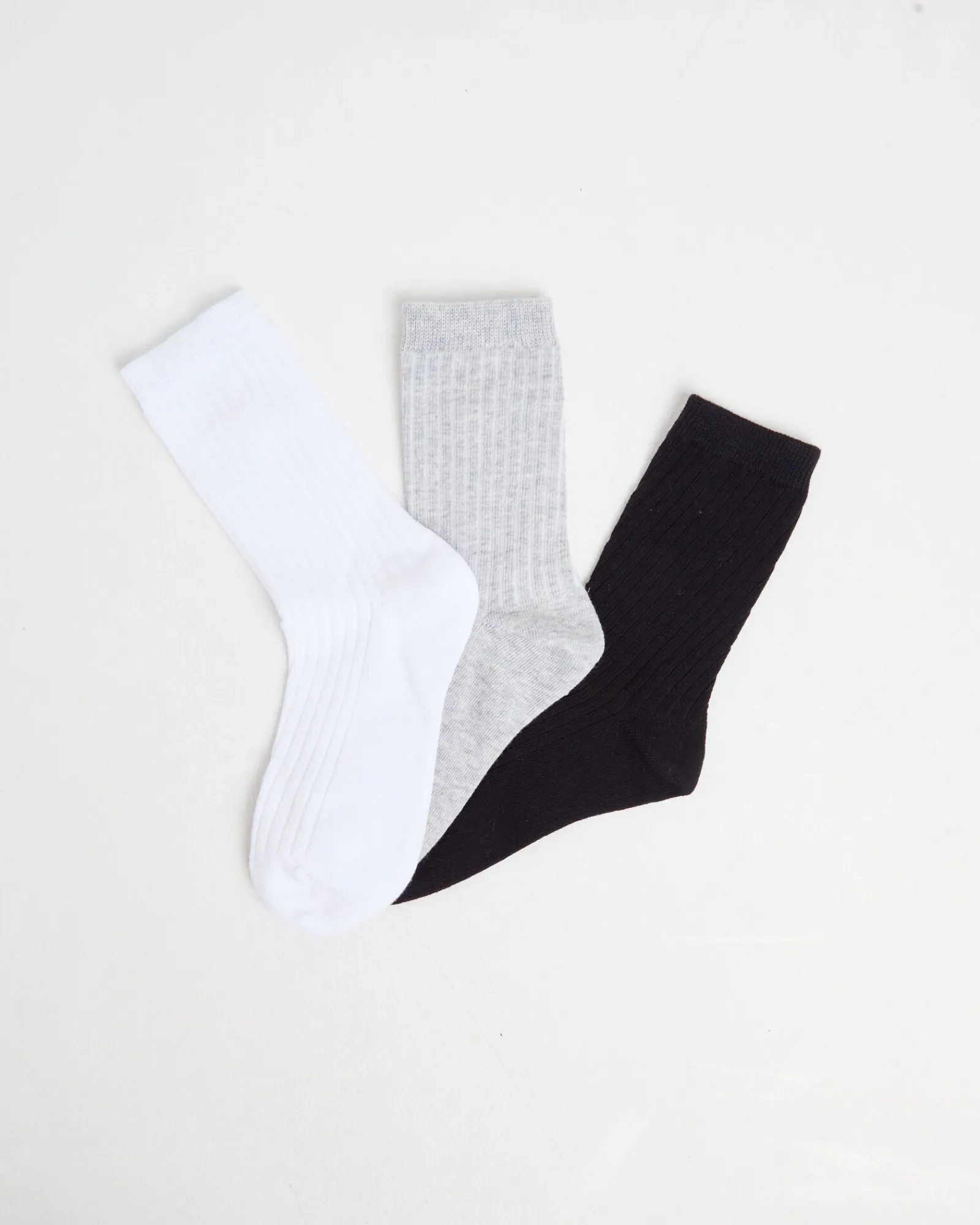 rib_socks__pack_greywhite_0.webp Flash Sale SUBTITLED Rib Socks 3 Pack Grey/White/Black