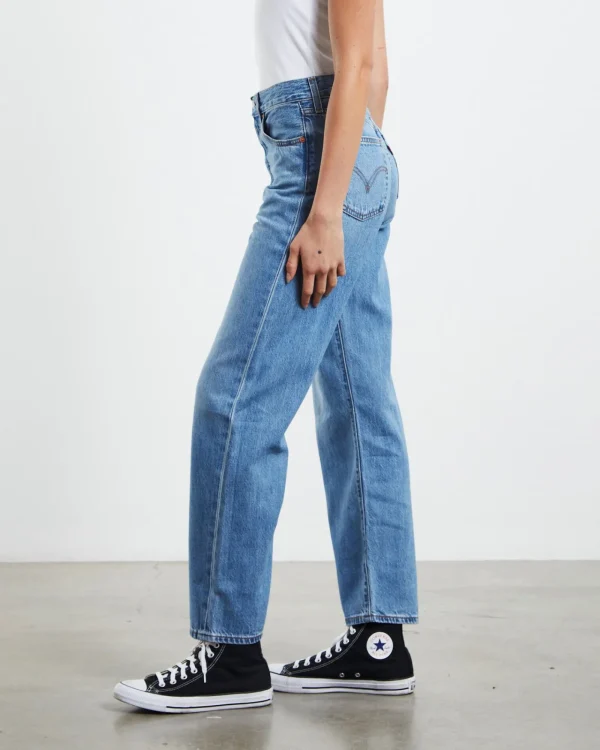Flash Sale LEVIS Ribcage Straight Ankle Jeans In The Middle Light Indigo
