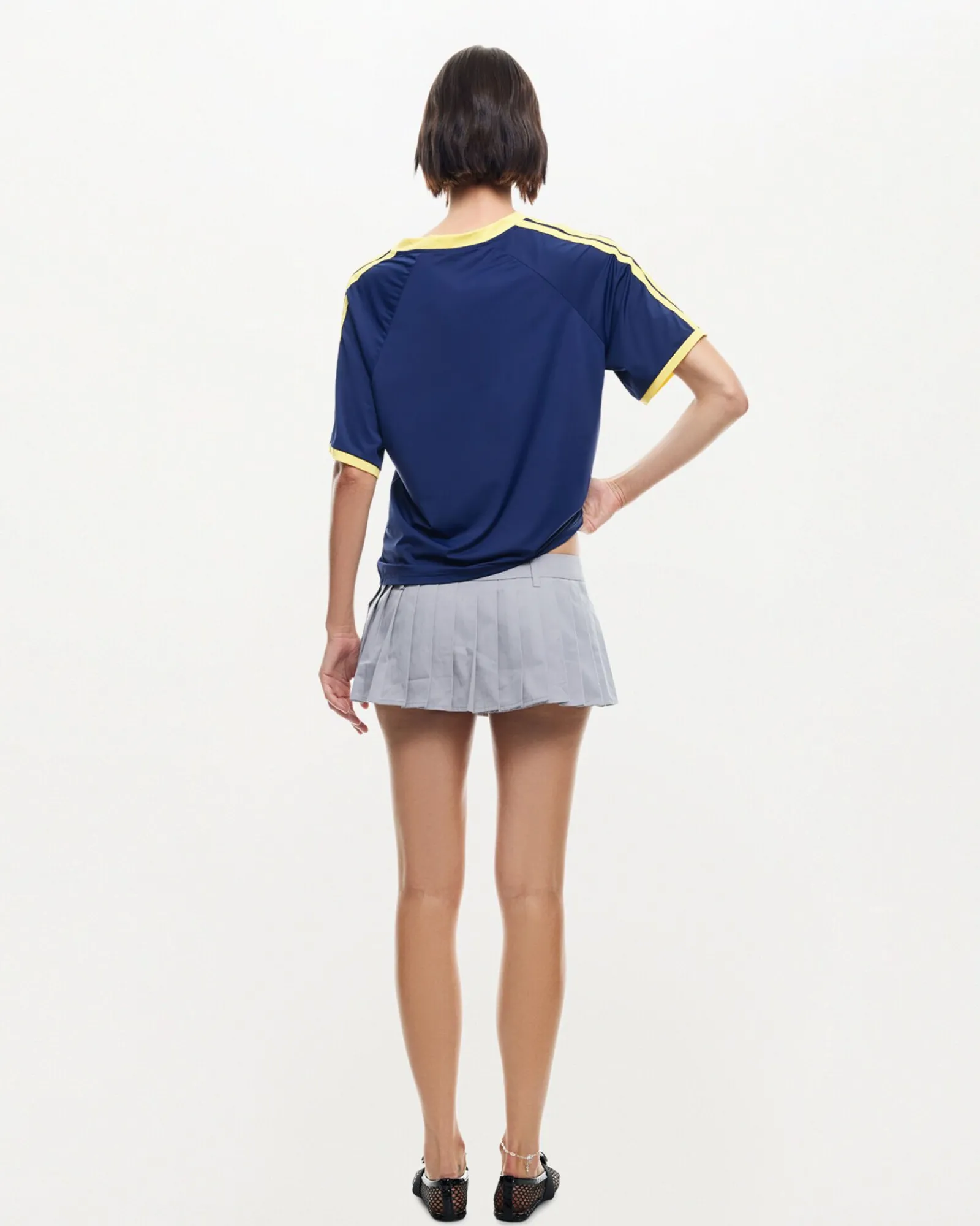 rider_mini_skirt_grey_1.webp Clearance LIONESS Rider Mini Skirt Grey